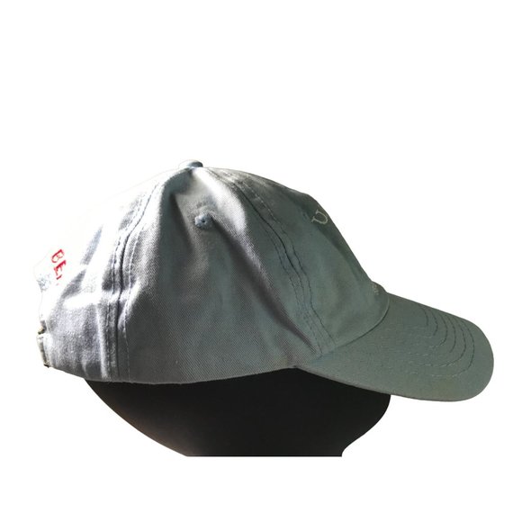 USGA MEMBER U.S. Open 2019 Pebble Beach Blue Red Cap Hat Lid Distressed Used St - Picture 5 of 8